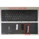 thumbnail image 5 of Interfaz PS/2, teclado integrado, teclado retroiluminado colorido, accesorio para portátil, repuesto de piezas de repuesto para Clevo N857/N855/N850 Yuarrent EL005933-00B, 5 of 6