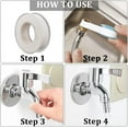 thumbnail image 6 of 10rolls 15M PTFE Pipe Leak Tapes White 14x0.2mm, 6 of 7