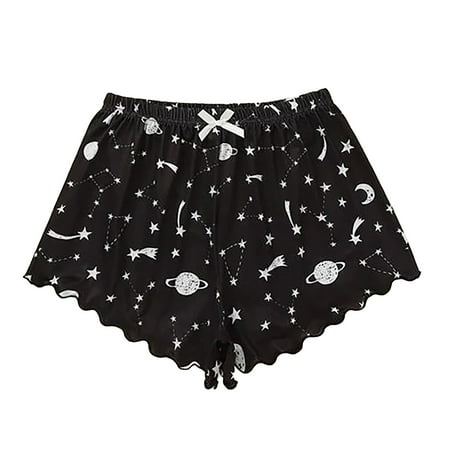 

Cathalem Womens Sleepwear Tops+Pants Wear Set Sets Sleep Women Camisole Print Wear Fashion Home Women Elephant Womens Pajama Set Pajamas Black X-Large