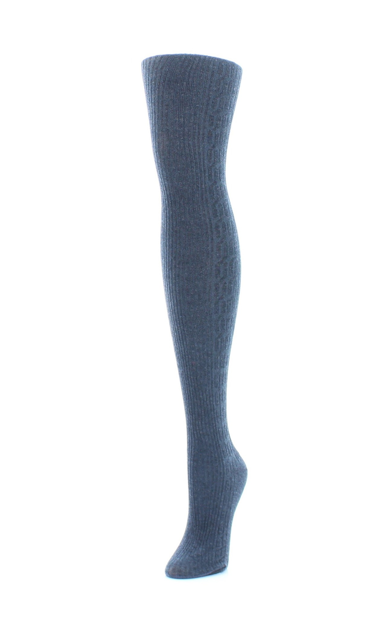 MeMoi Side Cable Winter Sweater Tights