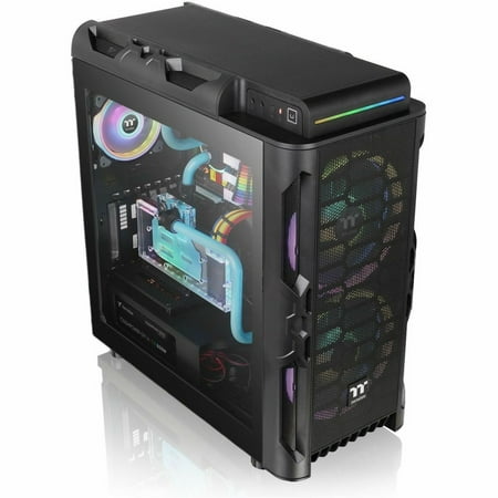 Thermaltake - Level 20 RS ARGB Mid Tower Case - Black