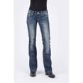 thumbnail image 3 of Stetson 0818 Contemporary Boot Cut Jean Blue, 3 of 3