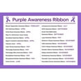 thumbnail image 5 of Bulk Relay for Life, American Cancer Society Purple Silicone Bracelets (25 Bracelets), 5 of 5