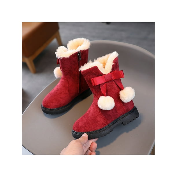 Chaussons boots fille new arrivals