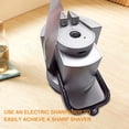 thumbnail image 4 of AITOCO Scissor Sharpener Electric Scissor Sharpener Electric Dual-Sided Cutting Tool Sharpener Kitchen Sharpener Quick Sharpening Knive Sharpening Tool to Repair and Restore Leaves, 4 of 9