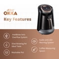 thumbnail image 4 of Arzum Okka Minio Automatic Turkish Coffee Maker, Black/Gold, 4 of 12
