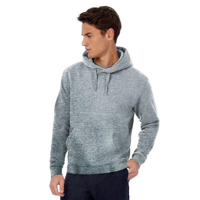 B&C - Sudadera con capucha hombre/caballero - Deporte/Gimnasio/Running (Azul cielo)