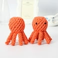 thumbnail image 2 of Miangastore Pet Toy Orange Cotton Rope 1Pack 4.7x2.8in, 2 of 9