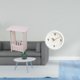 thumbnail image 2 of Mesita De Noche Con Reloj De Pared Moderno. Mesa Auxiliar Portátil Con Números Grandes. Reloj Silencioso Y Decorativo Para El Hogar O La Sala De Estar., 2 of 8