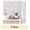 White, variant on Abyssaly Floral Wallpaper, 17.3" x 118" Tulip Peel and Stick Wallpaper Self-Adhesive Removable Contact Paper for Cabinets, Home Decoration, Wall Covering, Antique Furniture Renovation