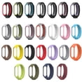 thumbnail image 2 of Reemplazo para Xiaomi Mi Band 3/4 Pulsera de silicona Colores dobles / Correa de muñeca de reloj deportivo sólido Advancent EL0222-02, 2 of 2