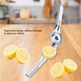 thumbnail image 3 of Ergonomic Mini Stainless Steel Lemon Squeezer Lime Juicer, 3 of 5
