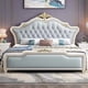 thumbnail image 2 of European Marriage Bed Queen Size Aesthetic Lounge Double Bed Storage Space Cama Matrimonio Multifuncional Bedroom Furniture My Lux Decor Round, 2 of 9