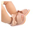 thumbnail image 3 of Odeerbi Girls Sandals Baby Boys Girls Bow Sandals Soft Non-Slip Rubber Sole Summer Flat Walking Shoes, 3 of 8