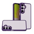 thumbnail image 1 of [PST] Samsung Galaxy S25 / S24 Étui Rigide, Étui Hybride Arrière Transparent en PC Mat TPU, 1 of 5