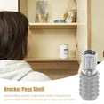 thumbnail image 4 of Shisuyan 40Set Shelf Support Peg Silver for Sturdy and Stable Installation, 4 of 9