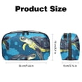thumbnail image 5 of Turtle Portable Oxford Cloth Waterproof Charger Case and Electronic Travel Case Organizer, Small Outdoor Storage Box for PC Case - 5.9x9.44x3.14 in., 5 of 6