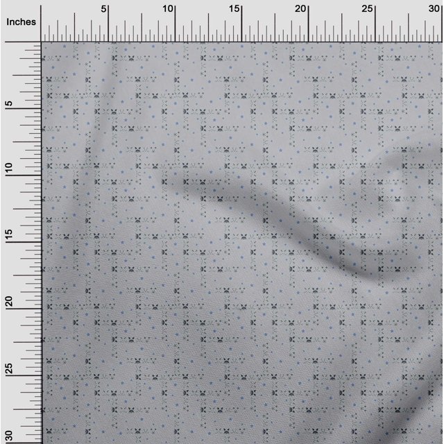 oneOone Viscose Jersey Fabric Star & Faces Animal Decor Fabric Printed BTY 60 Inch Wide