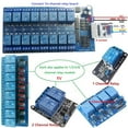 thumbnail image 2 of maskred Relay Module RS485 Modbus RTU 16 Channel Controller Modules Multifunction Dual Bus Interface Relays Board Supply Type B, 2 of 6