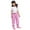 Pink, variant on Kid Boys Rain Pants Girls Waterproof Suspender Rain Pants Mud Proof Solid Windproof Rain Bib Pant Portable 4-5 Years Cute for boys and girls clothes