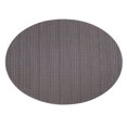 thumbnail image 1 of Billuyoard Mantel Individual de PVC, mantel ovalado, antideslizante, antiescaldado, almohadilla de aislamiento térmico Mostrada gris oscuro, 1 of 6