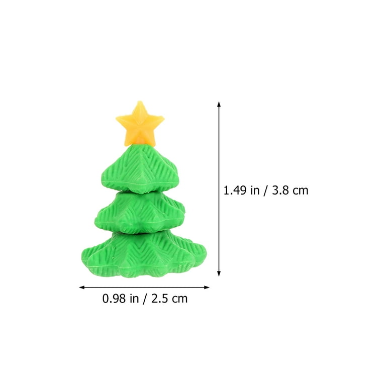  32 Sets Christmas Erasers- 3D Christmas Puzzle Erasers