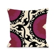 thumbnail image 1 of Suzy - Ivory Black Red - 16x16 Pillow, 1 of 1