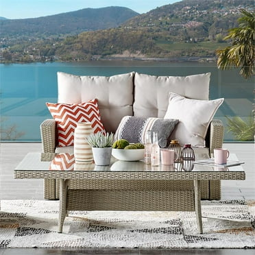 Belham Living 62 X 26 In Meridian Sunbrella Bench Cushion Set Of 4 Walmart Com