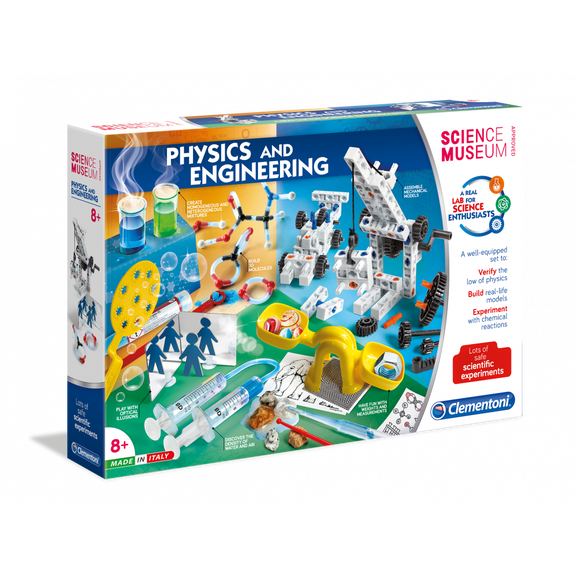 Clementoni Science Museum | Physics & Engineering Lab | STEM Learning Kit