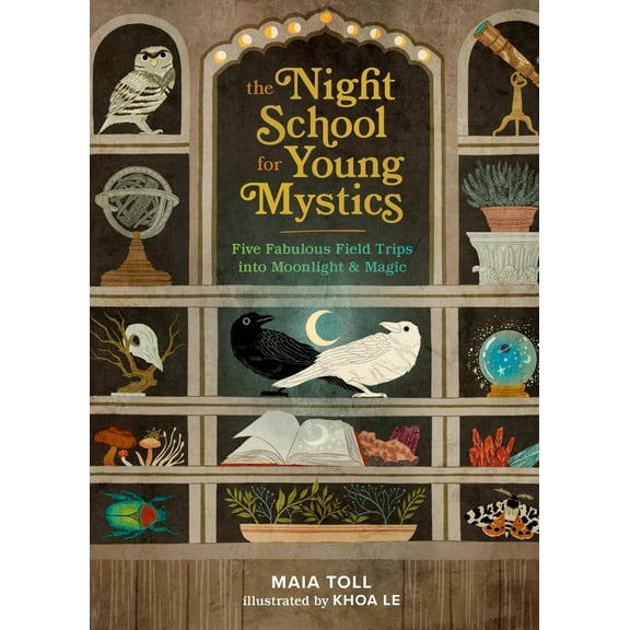 The Night School for Young Mystics : Five Fabulous Field Trips into Moonlight and Magic (Hardcover)