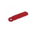 thumbnail image 2 of braveheart 10PCS Red Gasket Guitar Round Smooth Small Guitars Fitting Paper Musical Instrument Accessory Guitar Man Study, 2 of 6