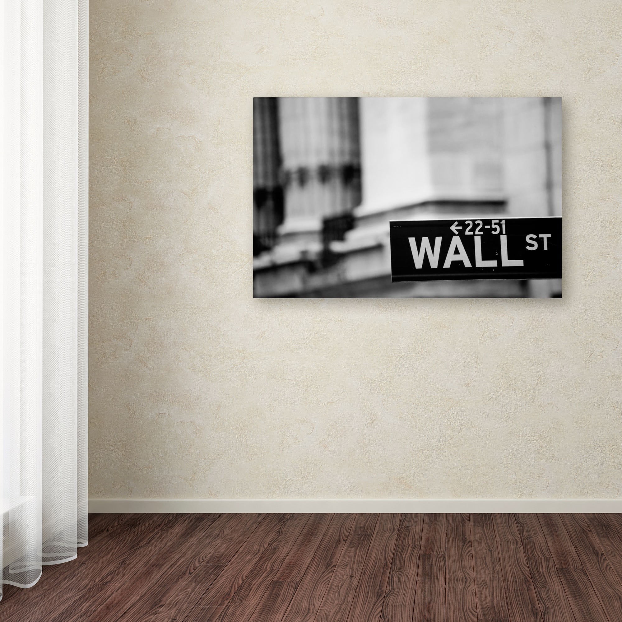 Trademark Fine Art "Wall St" Canvas Art by Yale Gurney