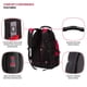 thumbnail image 2 of Mochila para portátil SwissGear 1900 Scansmart TSA 17 pulgadas negro/roja, 2 of 9