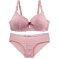 thumbnail image 1 of Karight Womens Bras and Panty Sets Push Up Lace Bras Set Plus Size Embroidery Bra Comft Underwear Lift Up Underwire Bra, 1 of 6