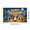 7A, variant on Outdoor Adventure Banner Happy Camper Tent Design Campfire Scene Decorative for Hiking Climbing Trekking