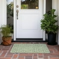thumbnail image 6 of Addison Rugs Chantille Indoor/Outdoor Transitional Geometric Green Washable Rectangle Rug, 1'8" x 2'6", 6 of 6