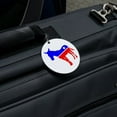thumbnail image 5 of Democrat Donkey Liberal America Political Party Round Luggage ID Tag Card Suitcase Carry-On, 5 of 7