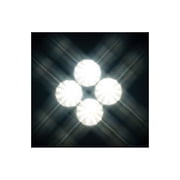 Sound Off Signal EWLF0500DBDF0W White 3.3 500-Lumen Round LED Work Light with