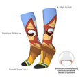 thumbnail image 4 of Masiiu Bluey Print Adult Crew socks, Comfortable Novelty Colorful Patterned, Breathable, Stylish Colorblock for Men Women, 4 of 6