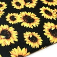 thumbnail image 4 of Wrapables Insulated Neoprene Wine Tote, One Bottle, Sunflowers, 4 of 6