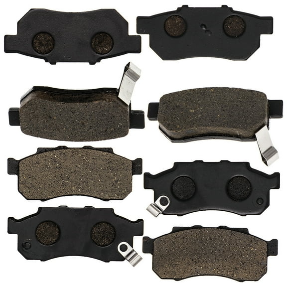 Niche Complete Organic Brake Pad Kit for Honda Big Red 700 UTV MK1001582