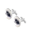 thumbnail image 2 of Ink Plant Elegant Stainless Steel Shirt Clip Cufflink Set for Formal Attire - for Business Meetings and Special Occasions, 2 of 6
