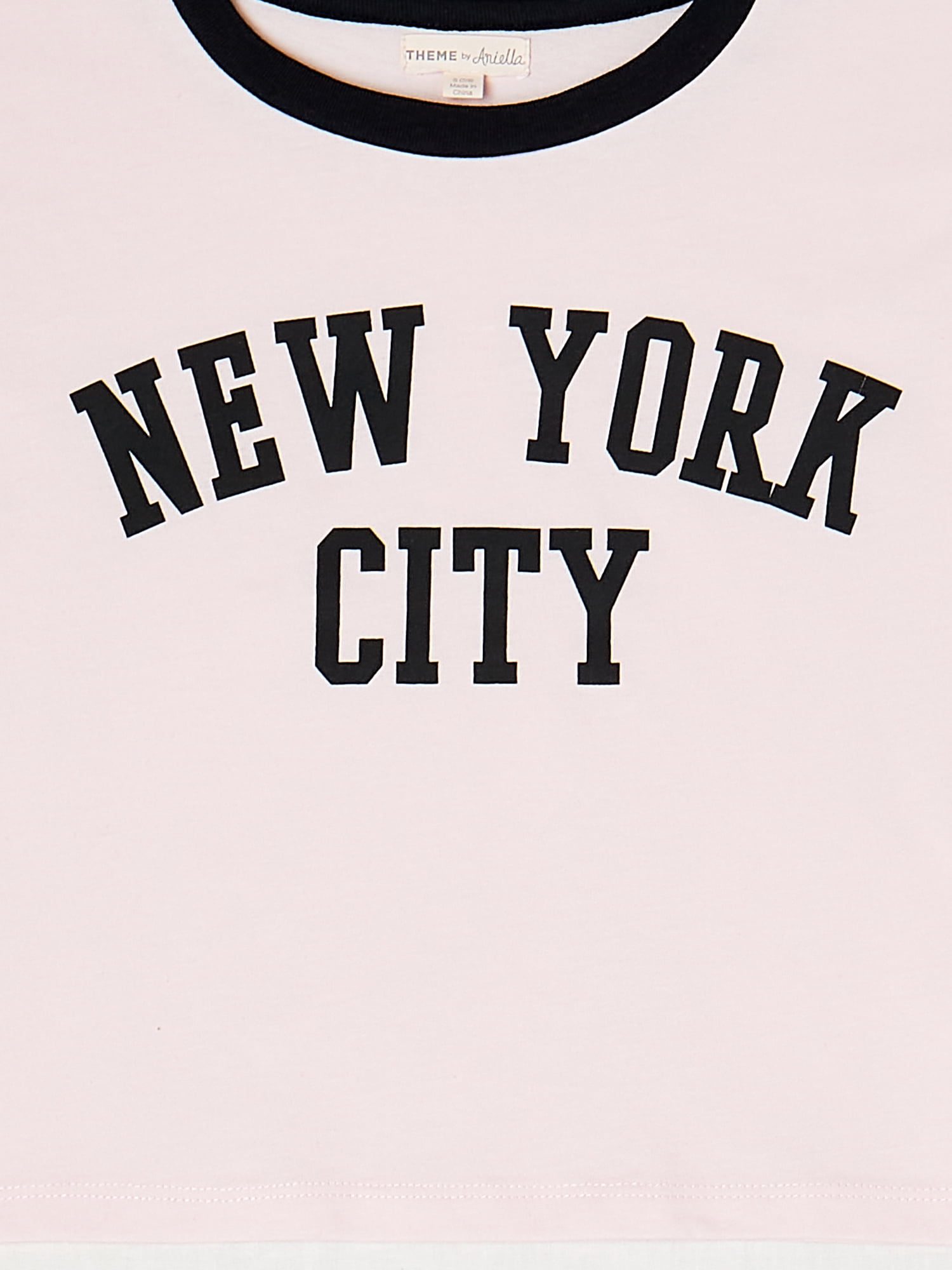 Theme by Ariella Girls New York Active Shorts Set, 3-Piece, Sizes 7-16