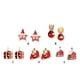 thumbnail image 5 of Inteprter 2 unids/set Mini Adornos de árbol de Navidad excelente decoración de fiesta de Navidad para decoración de árbol de Navidad Kits de decoración para fiestas D, 5 of 6