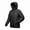 Jackets for men Dark Gray, variant on Jackets for Men Big and Tall Loose-Fit Lightweight Insulated Full-Zip Hooded Quilted Cotton Long-Sleeve Outerwear Green L