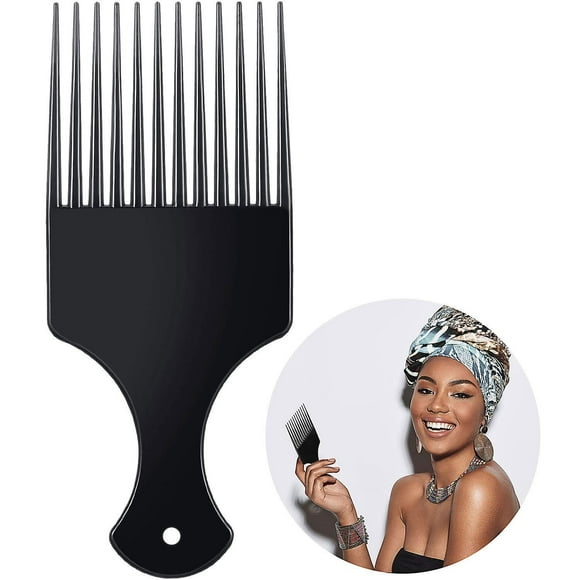Afro Hair Comb Hair Pick Comb Plastic Afro Pick Hair Comb Straight Hair Pick Comb Plastic