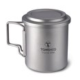 thumbnail image 1 of Tazas de titanio Taza de camping de titanio TOMSHOO, taza portátil para montañismo, taza para deportes al aire libre, 1 of 8