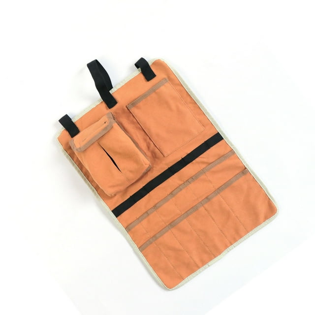 Greeniant Bolsa de almacenamiento Saco colgante Bolsa de lona Suministros para acampar Práctico Estilo vintage de moda Mano de obra fina carpas