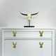 thumbnail image 2 of Rabbit Forma De Cabeza Bloqueadora De Latón Dreeser Closet Cocina Gabinete Tiradores Manija Sunnimix Perilla de tirón del cajón, 2 of 8