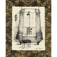 thumbnail image 3 of Vassileva, Silvia 12x14 Black Modern Framed Museum Art Print Titled - Elegant Bath I, 3 of 5